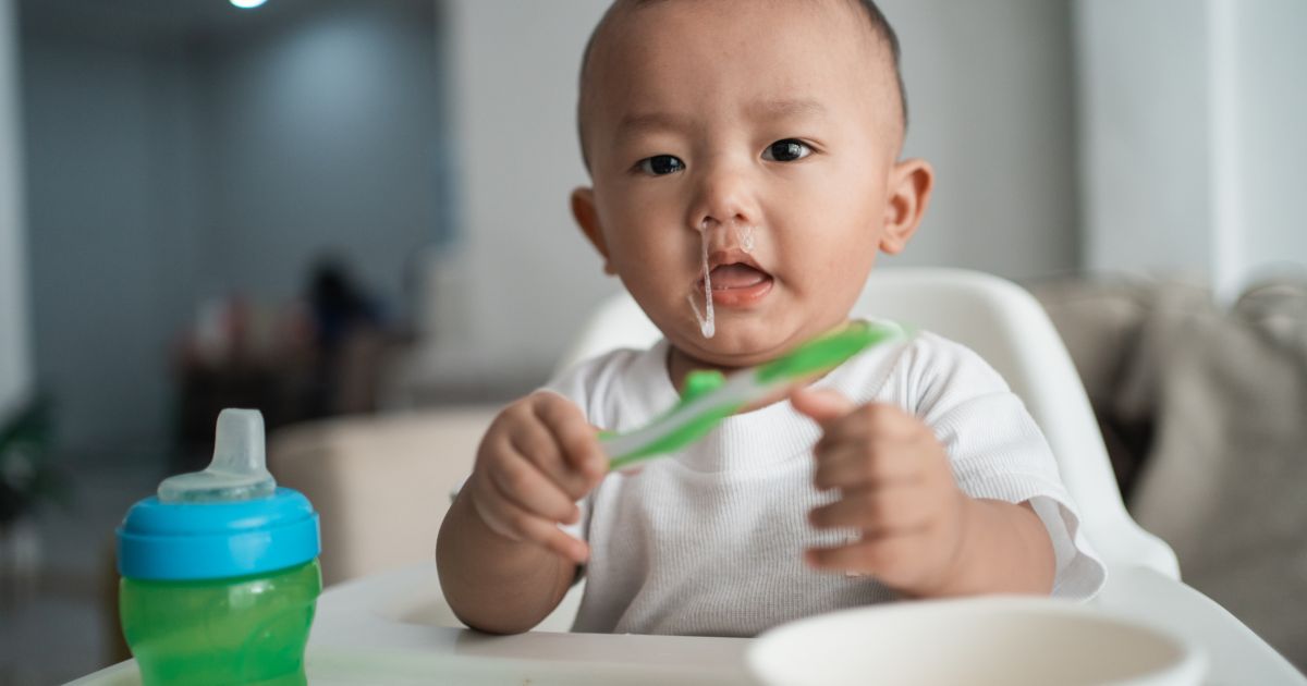 Chá para tirar catarro de bebê